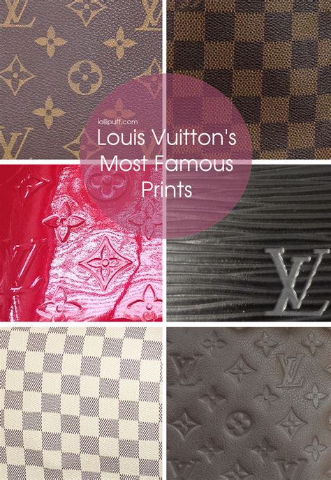 louis vuitton deko|[Guide] Louis Vuitton Patterns, Prints and Materials.